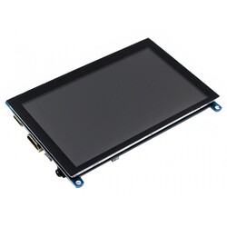 WaveShare 5inch Kapasitif Dokunmatik Ekran LCD (H), 800×480, HDMI, 14300 - Thumbnail