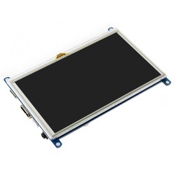 Waveshare 5inch Dokunmatik LCD (G) Ekran, Rezistif, 800×480, HDMI, 14447 - Thumbnail