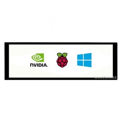 Waveshare - Waveshare 7.9inch Kapasitif Dokunmatik LCD, 400×1280, HDMI, IPS, 17916