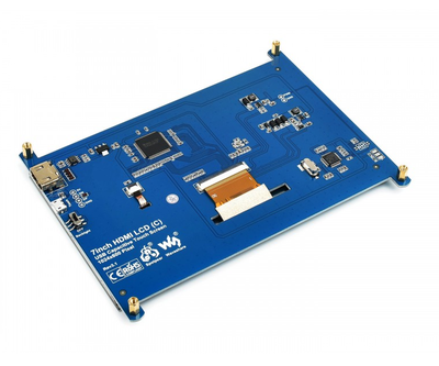 Waveshare 7inch HDMI LCD (C) - 1024×600, HDMI, IPS, Düşük Güç - 11199