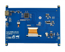 Waveshare 7inch HDMI LCD (C) - 1024×600, HDMI, IPS, Düşük Güç - 11199 - Thumbnail