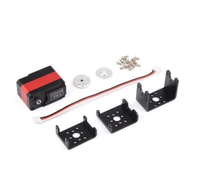 Waveshare CF35-12 35kg Dual Şaft Enkoderli Servo Motor - 360°, TTL