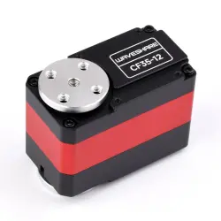 Waveshare - Waveshare CF35-12 35kg Dual Şaft Enkoderli Servo Motor - 360°, TTL