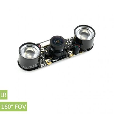 Waveshare IMX219-160IR Kamera, 160° FOV, Jetson Nano Uyumlu, 16680