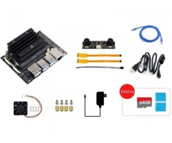Waveshare Jetson Nano 4GB Yapay Zeka Geliştirme Kiti - KİT D, 21151 - Thumbnail