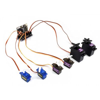 Microbit için Servo Motor Sürücü, 16-Kanal, 12 Bit, I2C