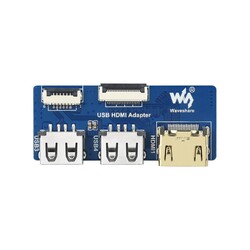 Waveshare USB - HDMI Adaptör (CM4-IO-BASE için), 20263 - Thumbnail