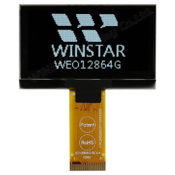 Winstar - Winstar 2.42 inç COG OLED Dokunmatik Ekran - 128x64, Beyaz