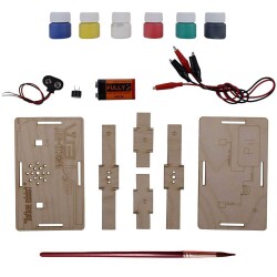 Wood-Kit STEM DIY İletken misin Üretim Kiti - Thumbnail