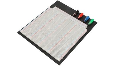 Wozlo Laboratuvar Tipi Extra Büyük Boy Breadboard - 3220 Pin, 4 Jaklı, 21x24cm