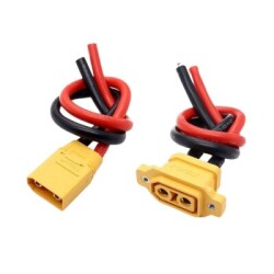 - XT90E Dişi-Erkek Lipo Pil Şarj Kablosu Seti  - XT90E Dişi-Erkek Lipo Pil Şarj Kablosu Seti