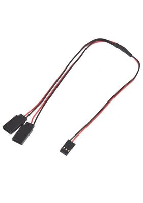 Y Tipi Servo Uzatma Kablosu 15cm 1 JR erkek 2 Futuba Dişi