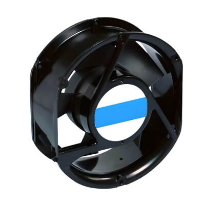 Yuvarlak 220V AC Fan - 172x150x51mm 0.24A 53W 2600RPM, 2pin