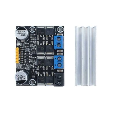 ZK-BM1 PWM Çift DC Motor Sürücü - 10A, 3-18V