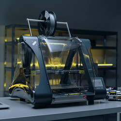 Zmorph FAB 3-in-1 3D Printer: 3D Baskı, CNC, Lazer Gravür & Kesim - Thumbnail