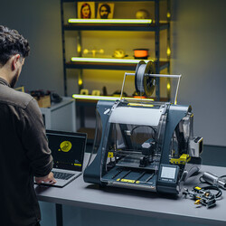 Zmorph FAB 3-in-1 3D Printer: 3D Baskı, CNC, Lazer Gravür & Kesim - Thumbnail
