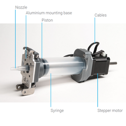 Zmorph Thick Paste Extruder - Print Head for Chocolate - Like Materials - Thumbnail