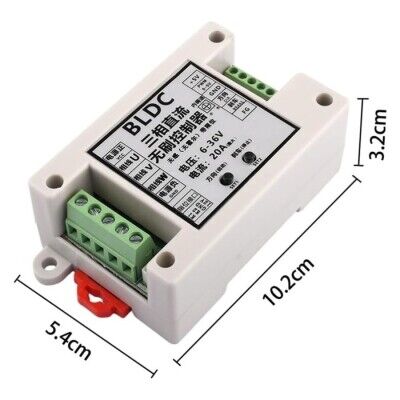 ZS-X14 BLDC 3 Fazlı Fırçasız Motor Sürücü - 6-36V, 20A